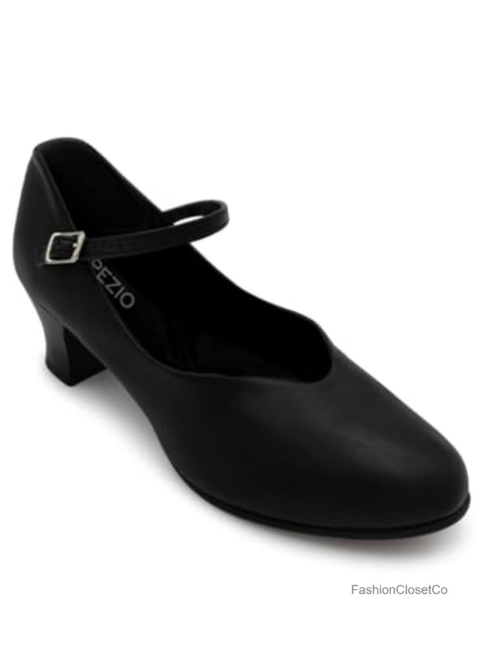 Ballet & Dance Character Shoes with 1.5" Heel, Leather Sole, PU Leather Upper,